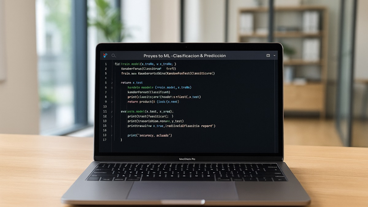 Automatización con ML integrada a sistemas, vista en equipo de trabajo
