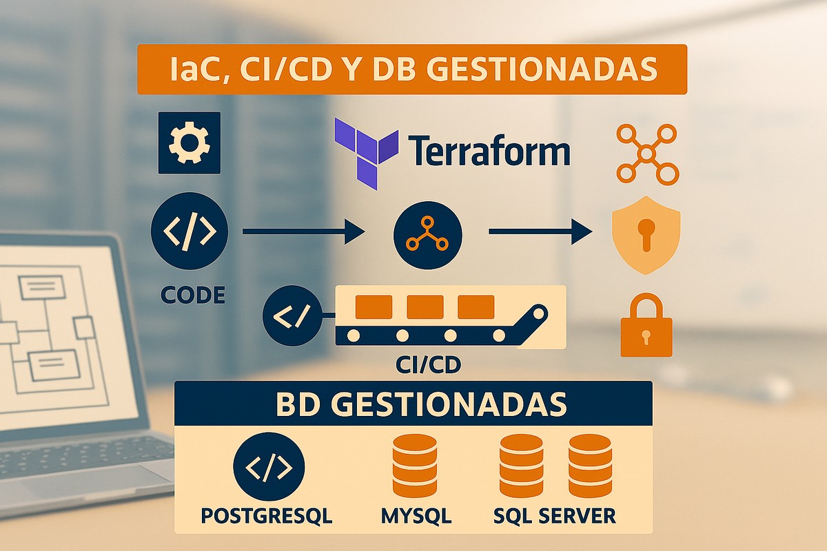Flujo de CI/CD e Infraestructura como Código en cloud