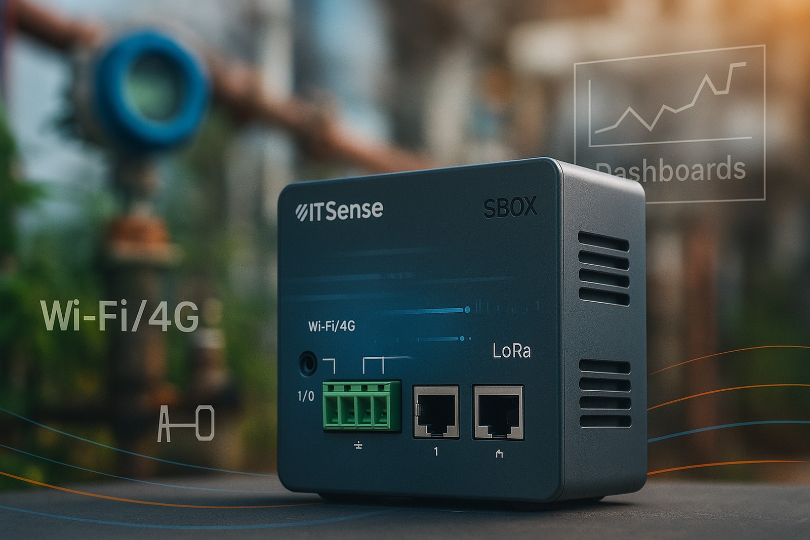 Conectividad SBOX: Wi-Fi, 4G, LoRa y buses industriales